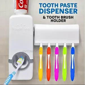 Tooth Brush Holder/Tooth Paste Dispenser
