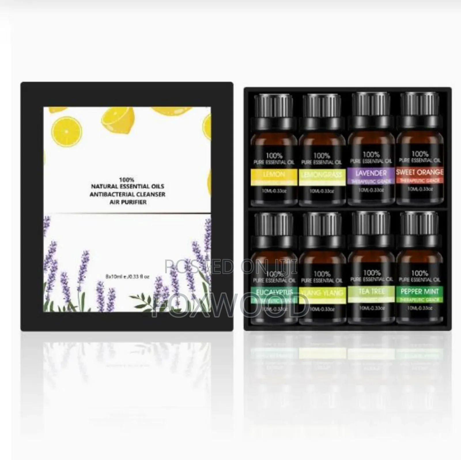 8pc Set 100% Pure Natural Aromatherapy Essential Oils