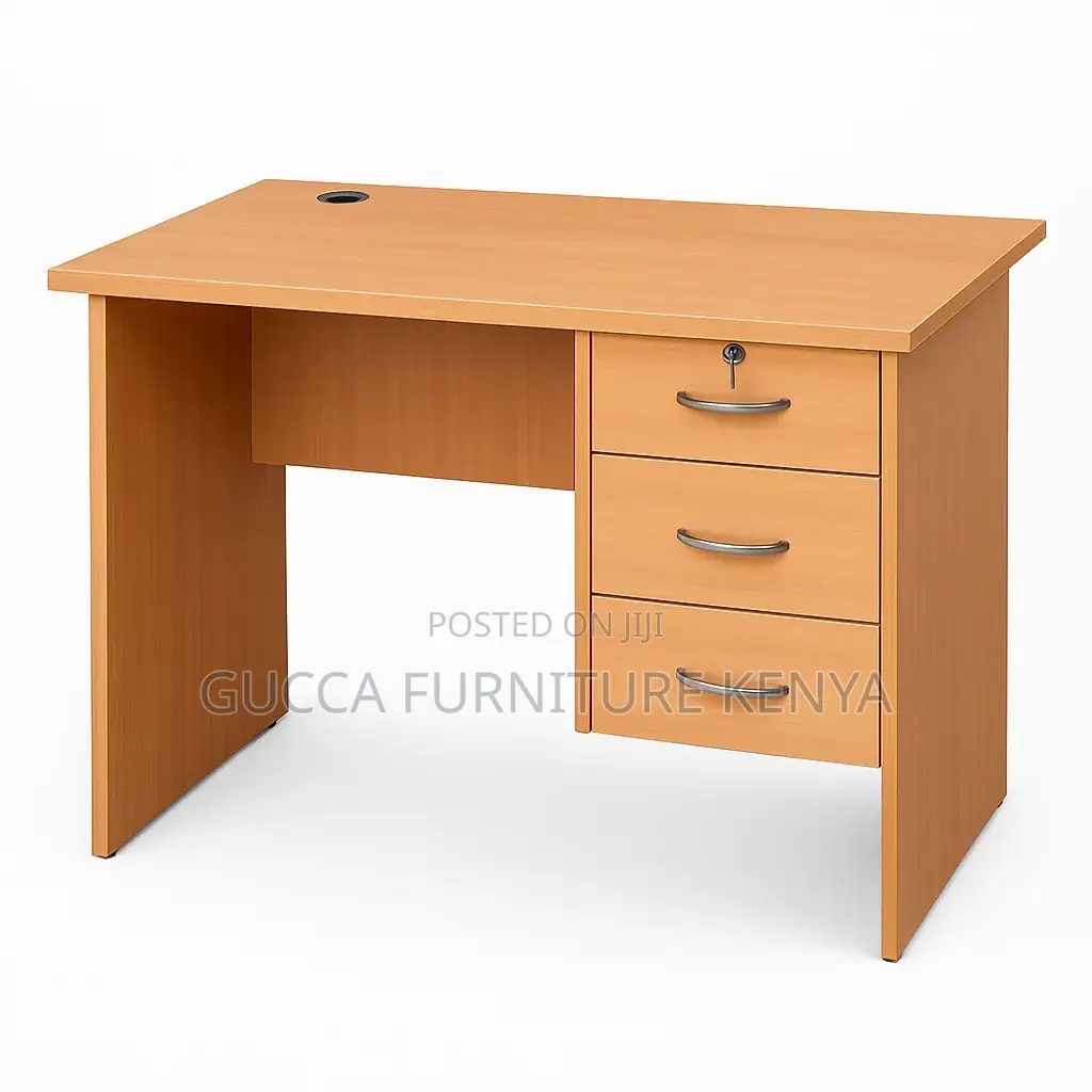 120cm Writing Study Desk With Drawers