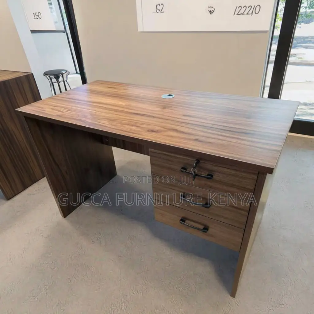 120cm Writing Study Desk With Drawers