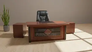 1.2m Executive Office Desk Antique Design
