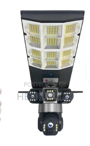 4g Solar Floodlight Camera, V380 Triple Lens