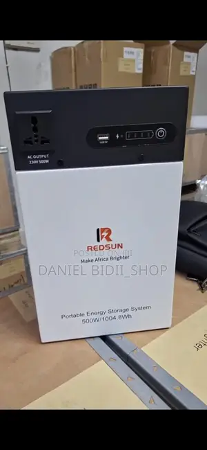 Redsun Portable Power Station 1kwlithium Battery 500w Inbuilt Inverter