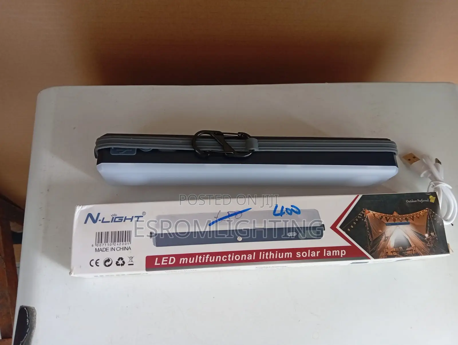 N-Night Rechargeable Solar Led Light – Super Bright (Up to 2000w)