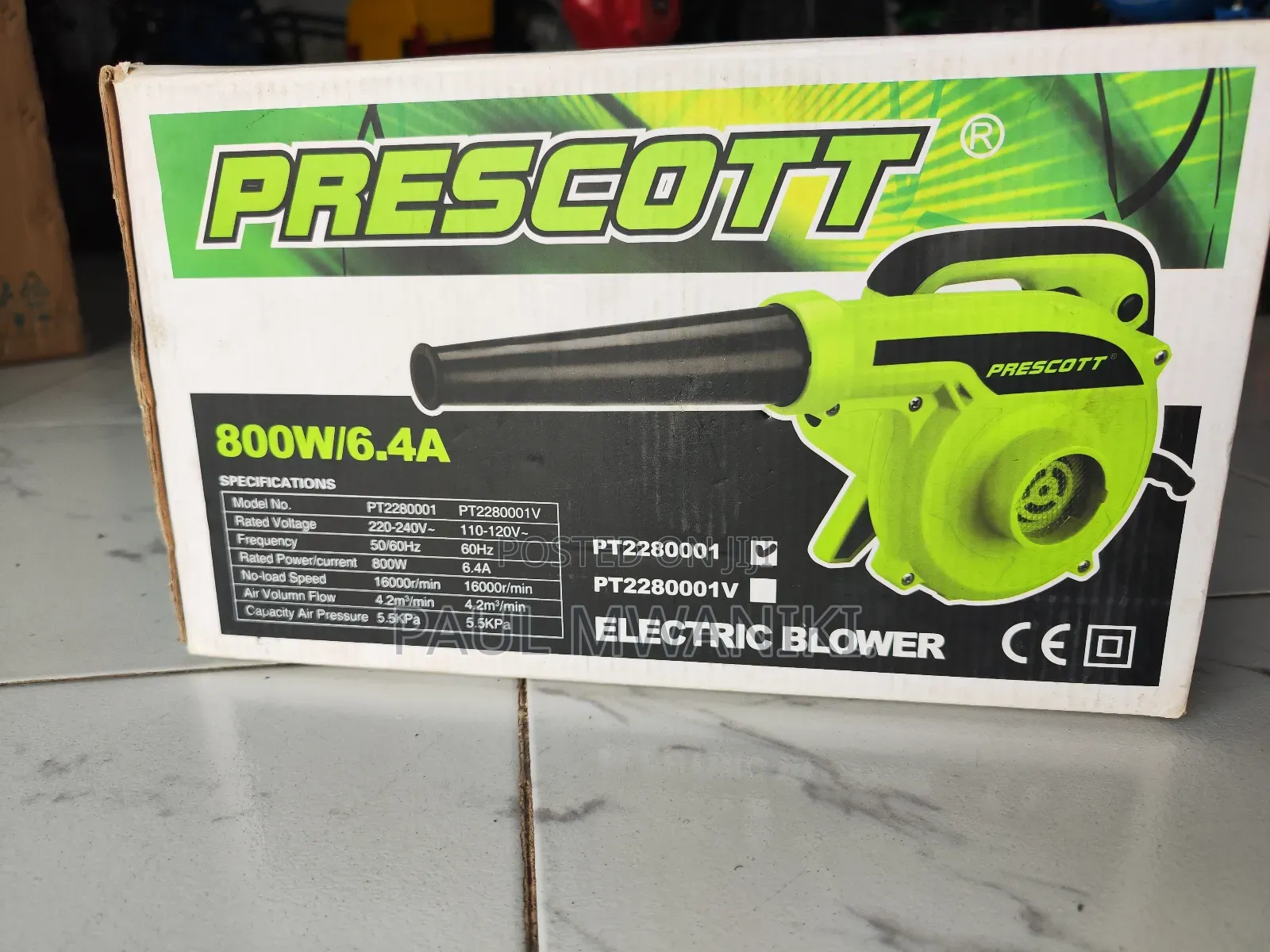 Prescott Electric Blower