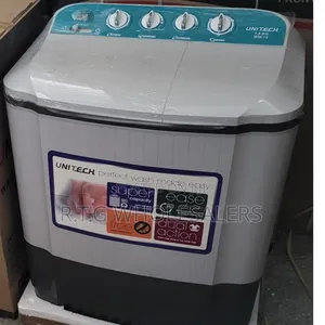 Unitech 7.5 KGS Semi-Automatic Twin Tub Washer – Top Load