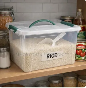 10l Clear Cereals Storage Containers