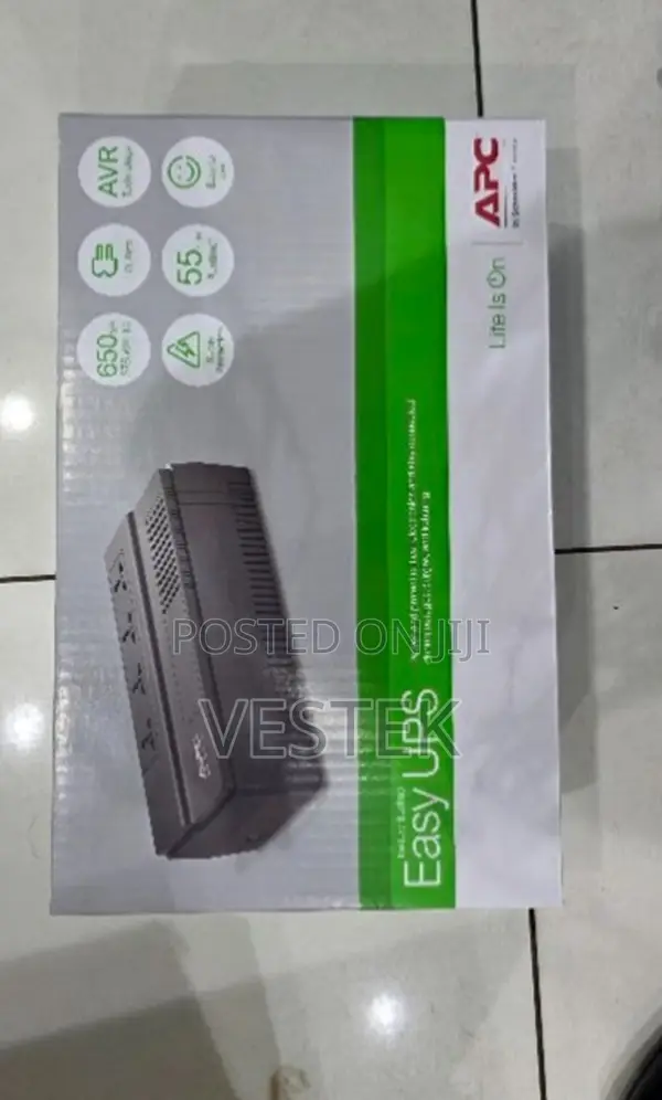 Apc Easy Ups 650va Universal Outlet 230v 375watts 4 Outlets Apc