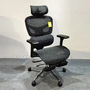 Ergonomic Office Swivel Chair With Footrest