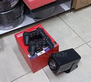 Ultra Android Projector With Dual Game Controllers Wifi 6 Streaming