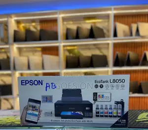 Epson Eco Tank L8050 Print Scan Copy Wifi A4 Photo Printer 6 Color