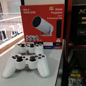 Wifi Enabled Gaming Projector With 3d Games Hi