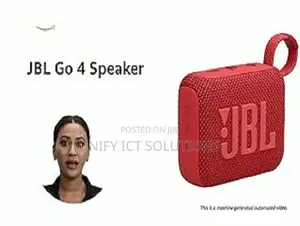 JBL Go4 Ultra-Portable Bluetooth Speaker-Red