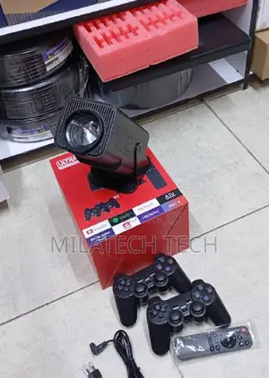 Smart Android Projector With Game Controllers