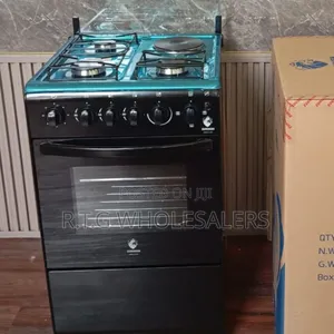 Euroken Euro55‐3+1‐E 3 Gas + 1 Electric Cooker With Oven