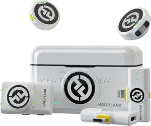 Hollyland Lark M2 Wireless Lavalier Microphone- White