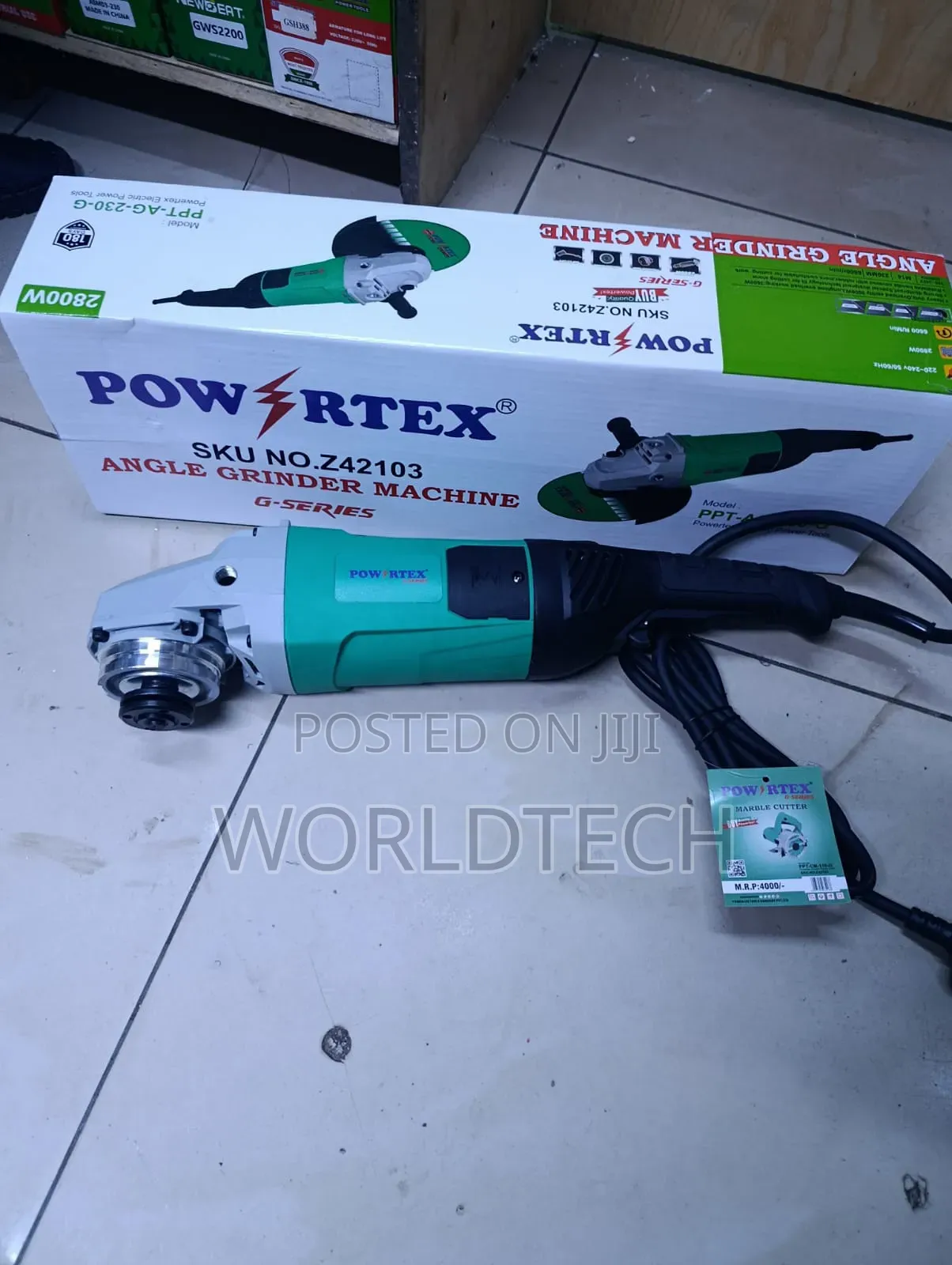 9" Powertex Angle Grinder/2200watts Angle Grinder