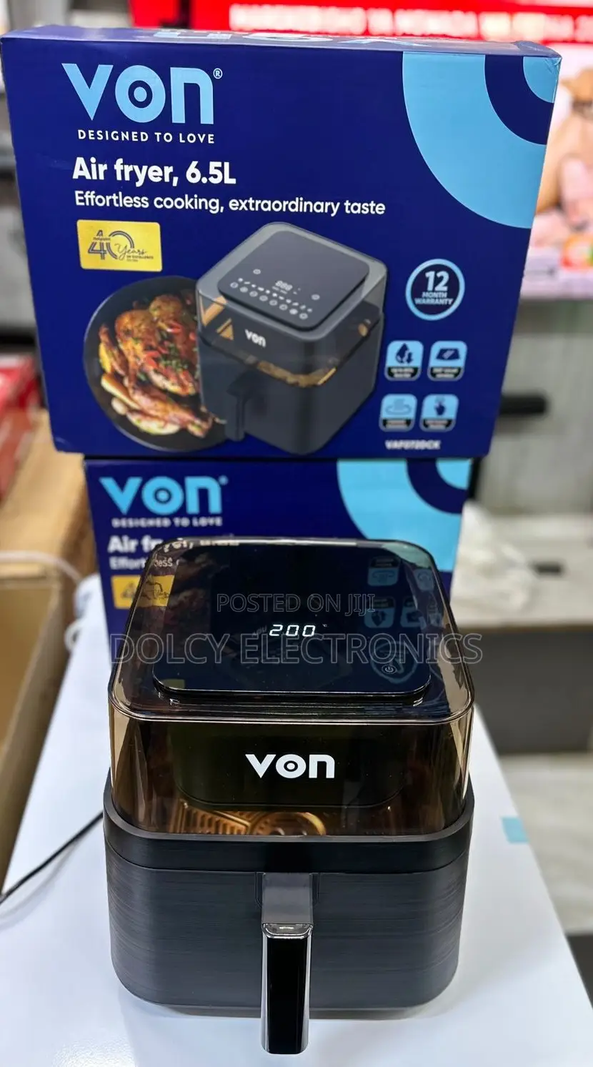 ‎Von Vaf072dck Digital Air Fryer - 6.5l