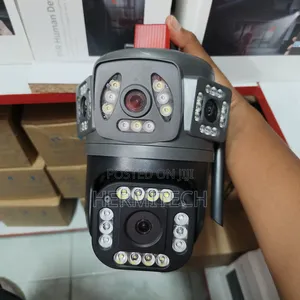 High Quality CCTV Camera With Triple Lens