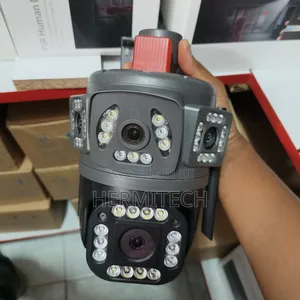 High Quality CCTV Camera With Triple Lens