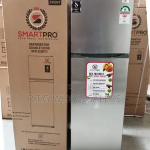 Smart Pro 255l No Frost Double Door Fridge – Sfr‐325dtn‐I
