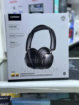Ugreen Studio Pro Hp206 Anc Wireless Headphones 120h Playtime 48db