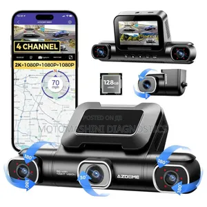 Azdome M660 Dashcam Intelligent 4 Camera Channels Vehicle Dash Camera
