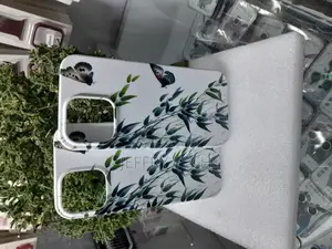 Raleavo Floral iPhone 15,Liquid Silicone Cover With Cute Flower Branch
