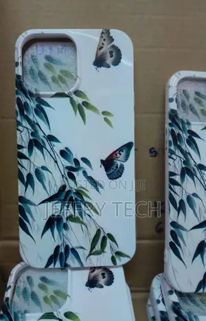 Weras Floral Case for iPhone 13 Pro Max, Flower Branch Pattern