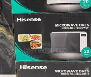 Hisense Black Digital Microwave
