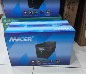 Mecer 2kva Line Interactive Ups, Me-2000-Vu 1200watts 6 Outlets Avr