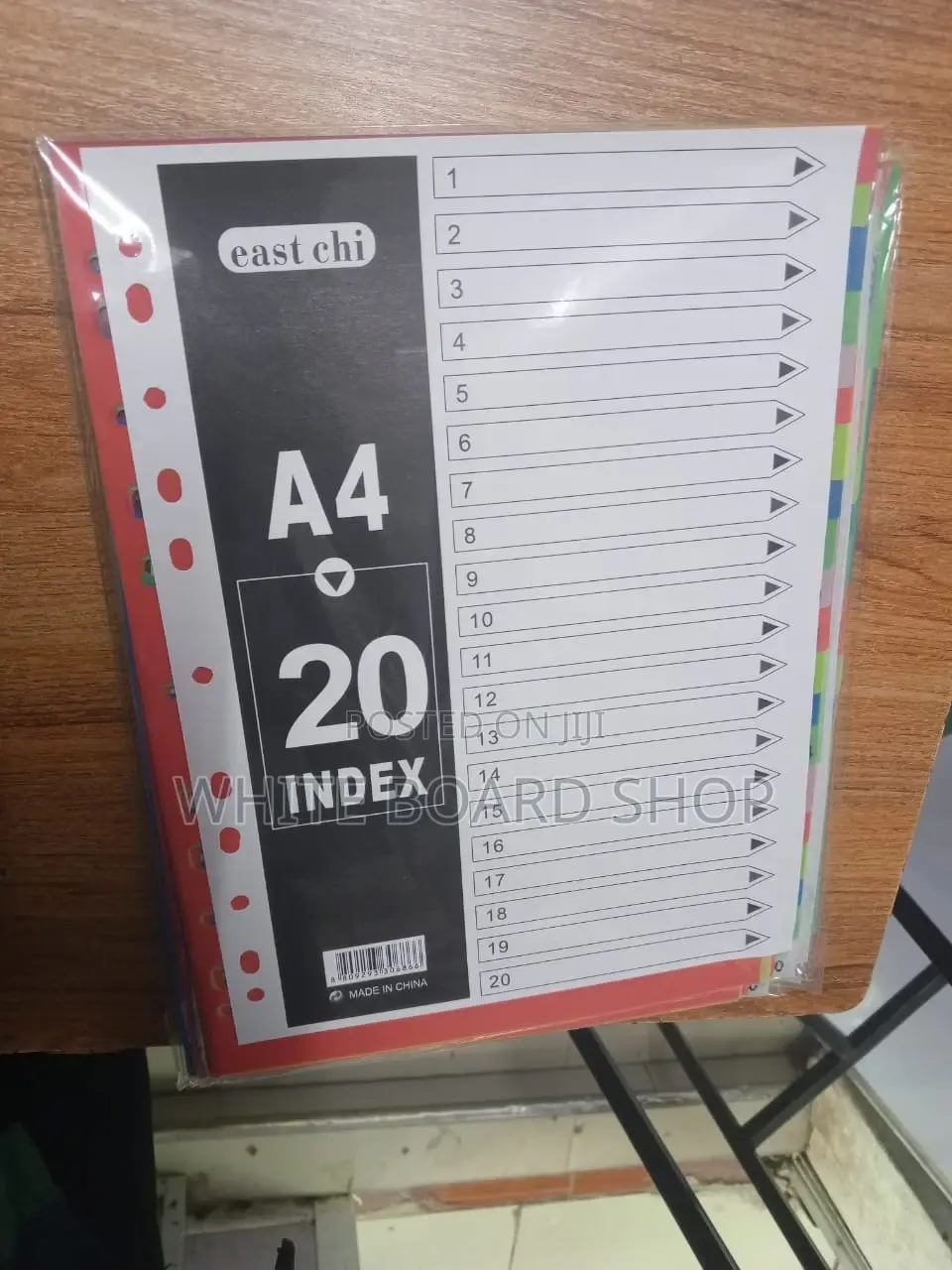 20 Index File Separators - For Office