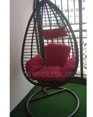 Freestanding Garden Swing Chair With Cushion