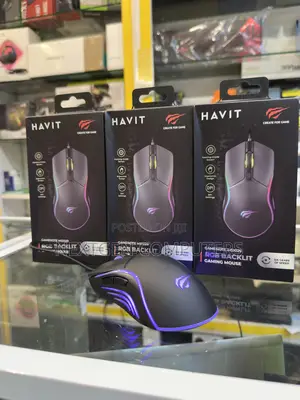 Havit Gamenote Ms1029 Gaming Mouse With RGB Backlight