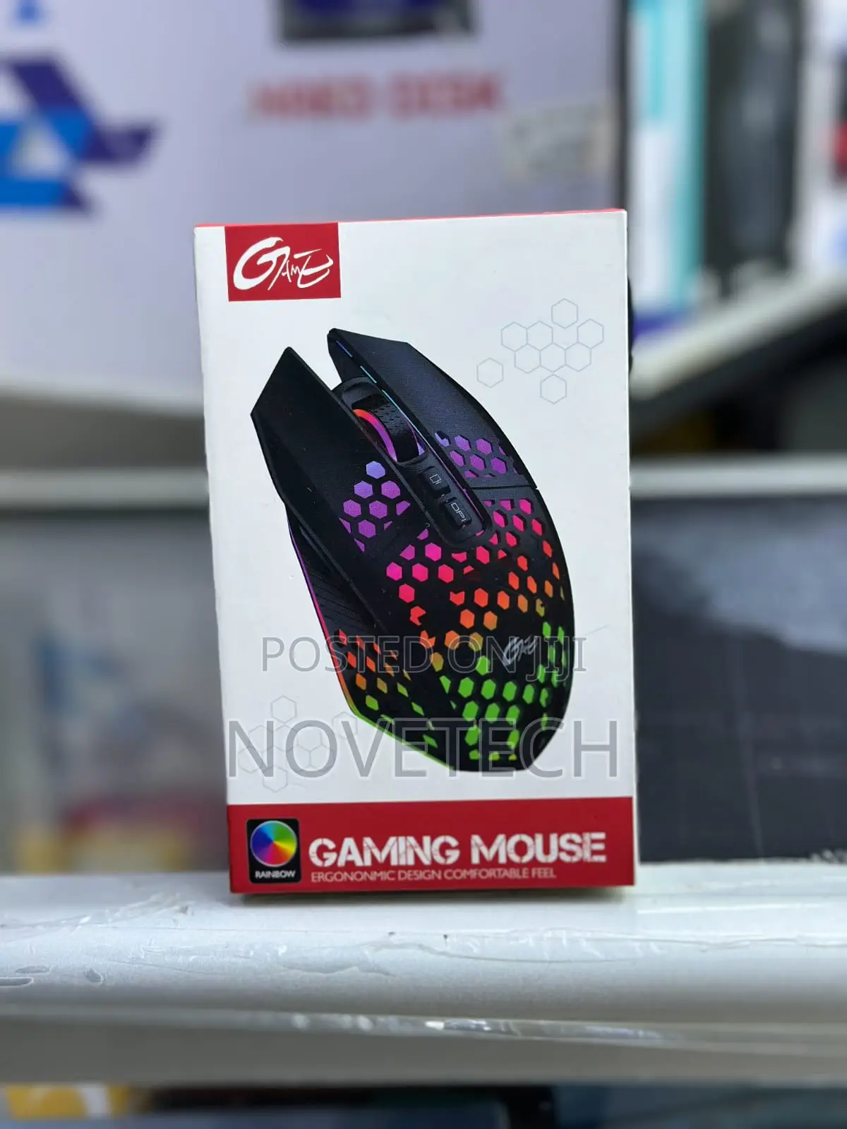 X801 Wireless Rgb Backlit Gaming Mouse
