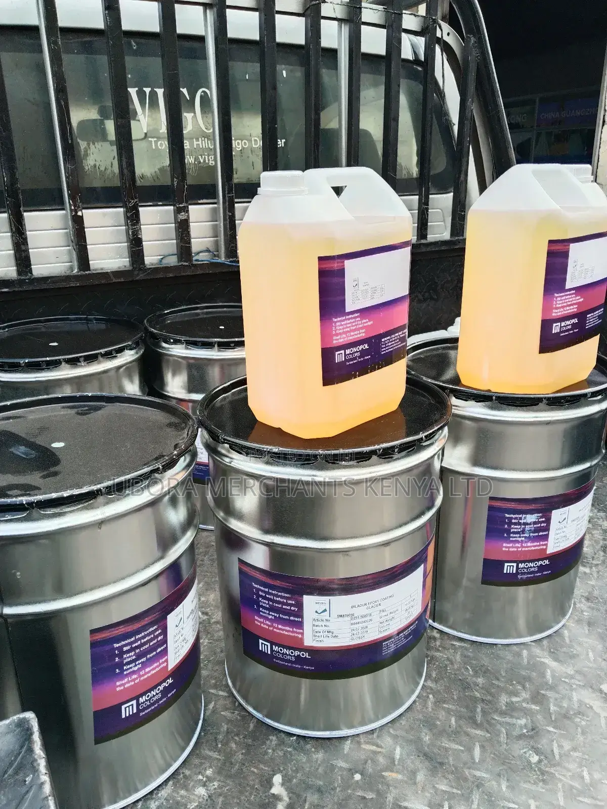 2 Pack Epoxy Flooring Paint. - 20l