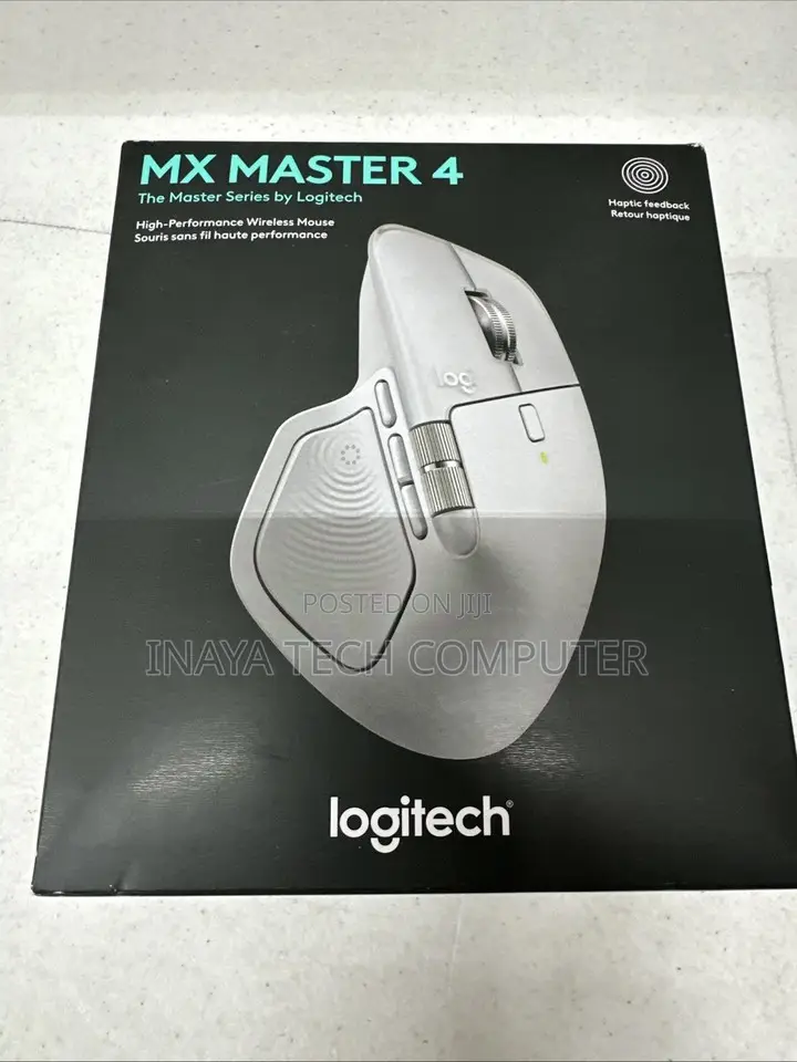 Logitech Mx Master 4 Wireless Bluetooth Rechargeable Mouse