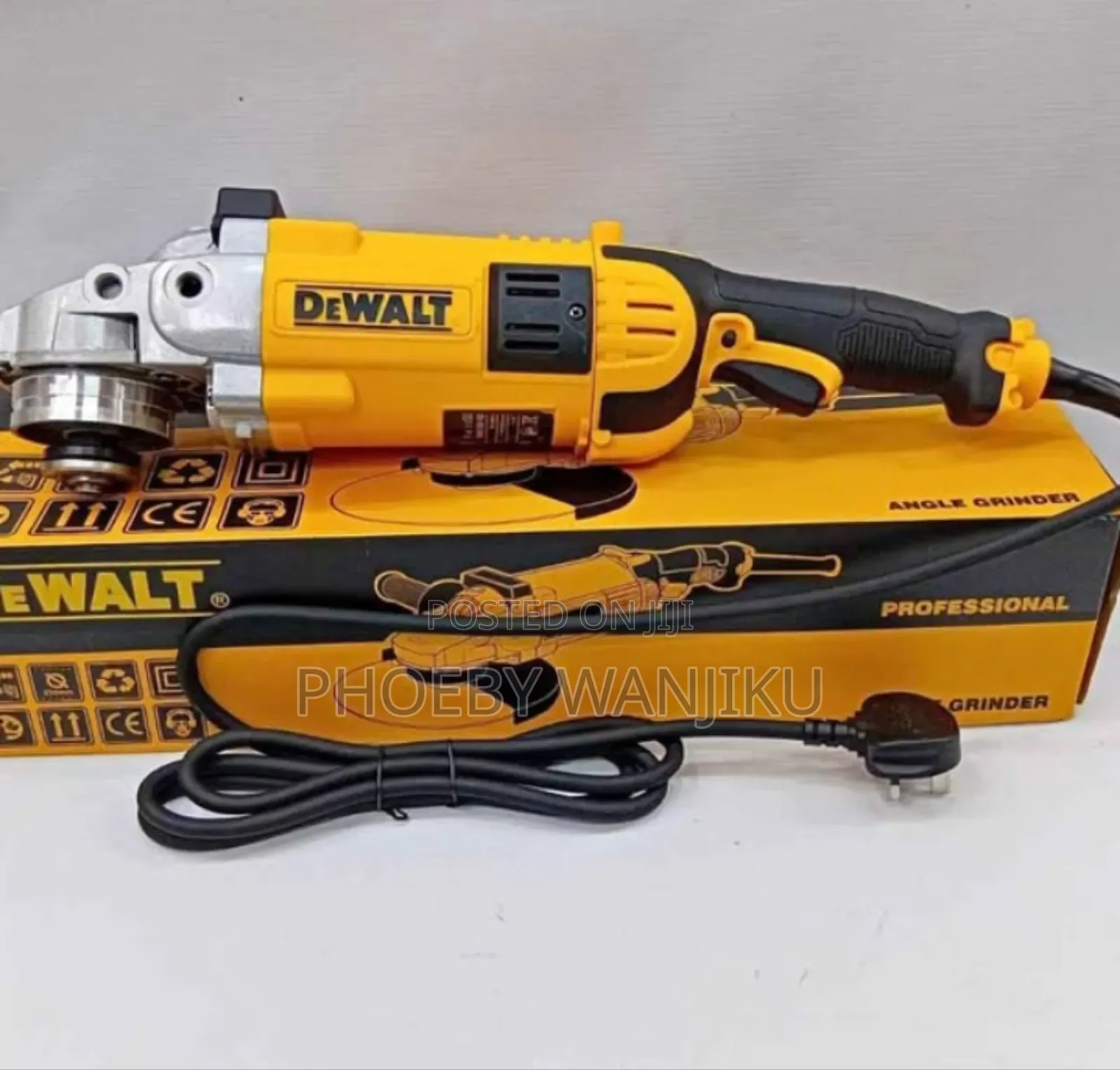 Electric Dewalt Grinder 9"/Dewalt Grinder 2600w