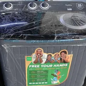 10 Kg Syinix Top Load Semi-Automatic Washing Machine