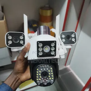 Triple Lens 4g Wifi Enabled CCTV