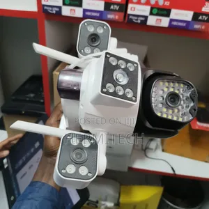 Triple Lens Wifi Enabled CCTV Surveillance Electric Models