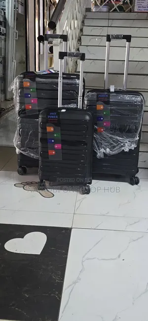 3 in 1 Unbreakable Rubber Suitcase