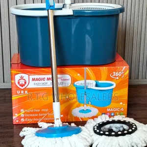 Urk Spin Mop With Bucket – Easy Efficient Floor Cleaning