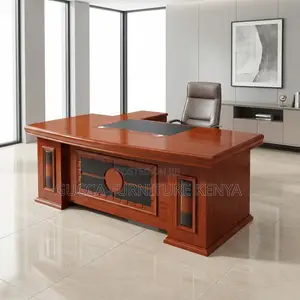 Imported Executive L-shaped Office Table-180cm