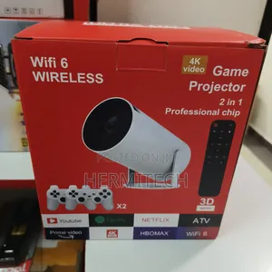 Hy300 Gaming Consoles Resolution Projector With Gaming Pads