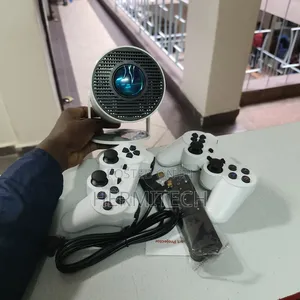 Hy300 Smart Android Projector Resolution With Gaming Pads