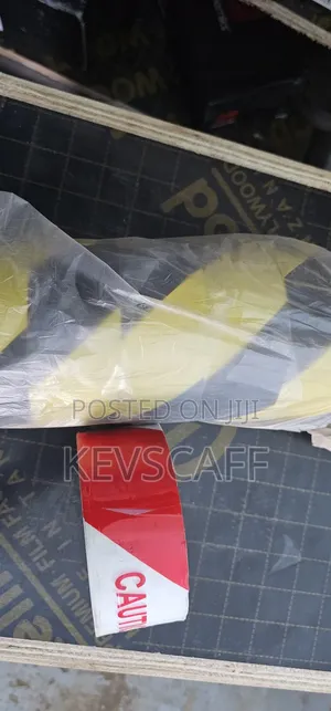 Caution Tape (Red And White) (Yellow And Black)