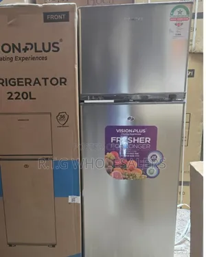 Vision 138 Litres Top Freezer Double Door Fridge