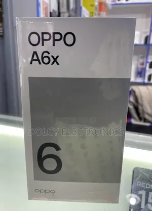 New Oppo A6x 256 GB Black