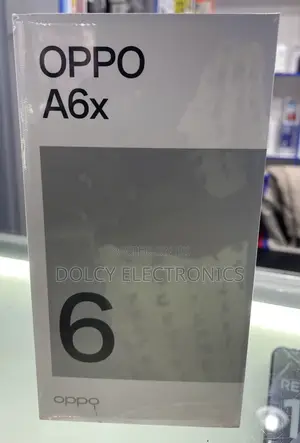 New Oppo A6x 128 GB Black